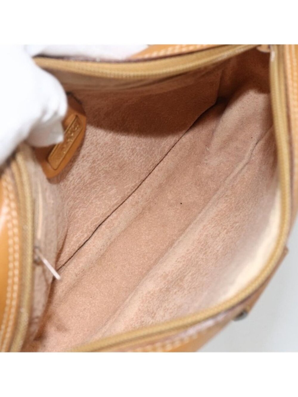 Authentic GUCCI Micro GG Supreme Shoulder Bag PVC Beige Gold 007 104 0098 - Picture 10 of 16